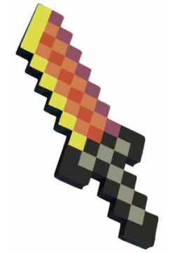 Кинжал 8Бит огненный пиксельный (25 см) Pixel Crew 