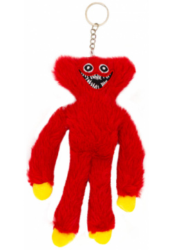 Брелок Huggy Wuggy: Scary Larry плюш красный (20 см) Kids Choice 