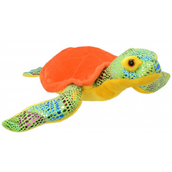 Мягкая игрушка Морская черепаха (20 см) All About Nature Реалистичная