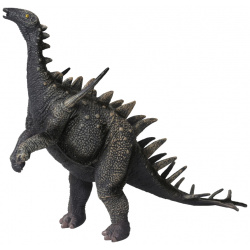 Фигурка Динозавр Кентрозавр чёрный (масштаб 1:192) Funky Toys 