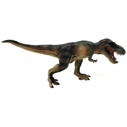 Фигурка Динозавр Тираннозавр тёмно зелёный (масштаб 1:144) Funky Toys 