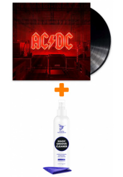 AC/DC  Power Up LP + Спрей для очистки с микрофиброй 250мл Набор Sony Music Entertainment
