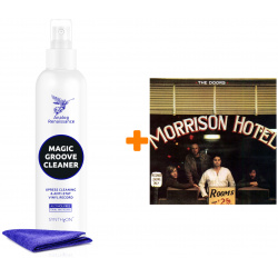 THE DOORS  Morrison Hotel 180 GRAM LP + Спрей для очистки с микрофиброй 250мл Набор Analog Renaissance