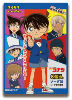 Жевательная резинка Marukawa: Detective Conan – Вкус Рамунэ (8 шт ) (37 г) Marukawa 