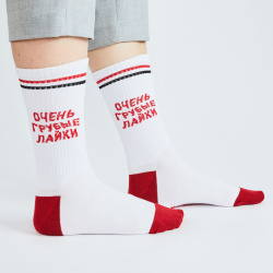 Носки Спортивные: Очень грубые лайки St Friday Socks 
