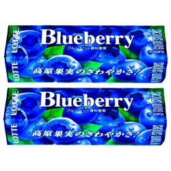 Жевательная резинка Lotte: Blueberry Gum Lotte 