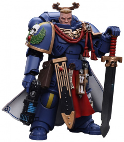 Фигурка Warhammer 40 000: Ultramarines – Primaris Captain with Power Sword and Plasma Pistol 1:18 (12 см) JoyToy 