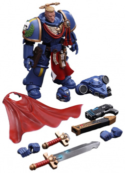 Фигурка Warhammer 40 000: Ultramarines – Primaris Captain with Power Sword and Plasma Pistol 1:18 (12 см) JoyToy