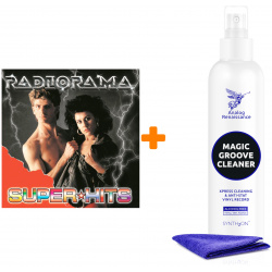 RADIORAMA  Super Hits LP + Спрей для очистки с микрофиброй 250мл Набор Bomba Music