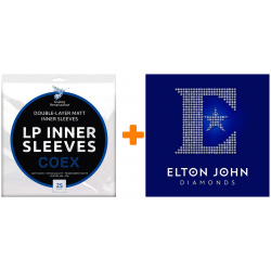 JOHN ELTON  Diamonds 2LP + Конверты внутренние COEX для грампластинок 12" 25шт Набор Analog Renaissance