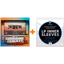OST Guardians Of The Galaxy Vol 2  LP + Конверты внутренние COEX для грампластинок 12" 25шт Набор Hollywood Records