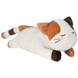 Мягкая игрушка Ленивый кот коричневый (50 см) Fancy 