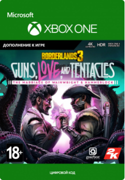 Borderlands 3: Guns  Love and Tentacles Дополнение [Xbox One Цифровая версия] (Цифровая версия) 2K Games