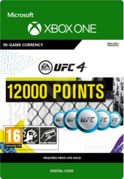 UFC 4: 12000 Points [Xbox One  Цифровая версия] (Цифровая версия) Electronic Arts