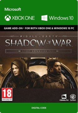 Средиземье: Тени войны (Middle earth: Shadow of War) Story Expansion Pass  Дополнение [Xbox One/Win10 Цифровая версия] (Цифровая версия) Warner Bros Interactive Entertainment