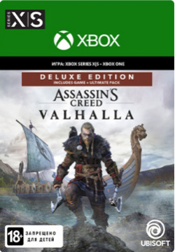 Assassins Creed: Вальгалла  Deluxe Edition [Xbox Цифровая версия] (Цифровая версия) Ubisoft