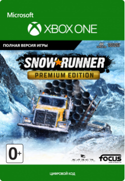 SnowRunner  Premium Edition [Xbox One Цифровая версия] (Цифровая версия) Focus Home Interactive