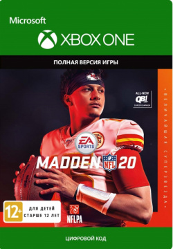 Madden NFL 20  Величайшая суперзвезда [Xbox One Цифровая версия] (Цифровая версия) Electronic Arts