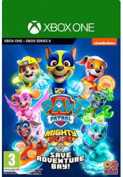 Paw Patrol  Mighty Pups Save Adventure Bay [Xbox One Цифровая версия] (Цифровая версия) Outright Games