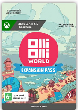 OlliOlli World  Expansion Pass Дополнение [Xbox Цифровая версия] (Цифровая версия) Private Division