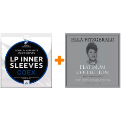 FITZGERALD ELLA  The Platinum Collection 3LP + Конверты внутренние COEX для грампластинок 12" 25шт Набор Analog Renaissance