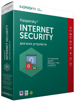 Kaspersky Internet Security  Retail Pack Продление (3 устр / 1 год) [Цифровая версия] (Цифровая версия) Лаборатория Касперского