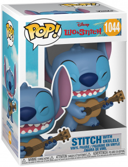 Фигурка Funko POP Disney: Lilo & Stitch – With Ukulele (9 5 см)