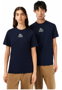 T SHIRT SS LACOSTE TH1147 Универсальная футболка создаст непринужденный