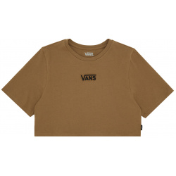Flying V Crew Crop T Shirt VANS VN000GFF Укороченная футболка