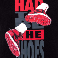 Подростковая футболка The Shoes Tee Jordan 95B140 023 S