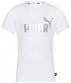 Подростковая футболка PUMA ESS+ Logo Tee 84695302 128