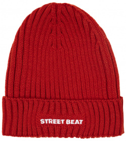 Шапка Street Beat Beanie Logo Hat STREETBEAT SBHAT102 RED OS