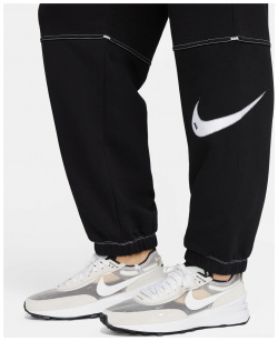Женские брюки Sportswear Swoosh High Rise Fleece Joggers Nike DM6205 010 S