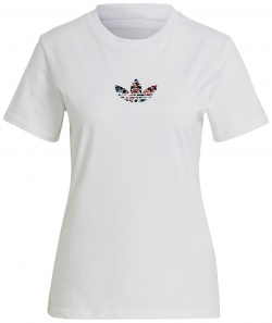 Женская футболка T Shirt adidas GN3042 40 Базовая