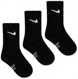 Детские носки Performance Basic Crew Dri FIT 3 Pack Nike RN0013 023 4 5 В носках