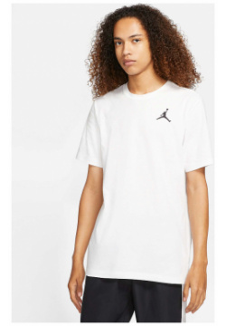 Мужская футболка Jumpman Embroidered Short Sleeve Tee Jordan DC7485 100 L Модель