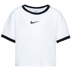 Детская футболка Nike Swoosh Ringer Tee 36K605 001 4