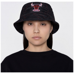 Панама Quilted Bucket Hat Chicago Bulls MITCHELL AND NESS HBKB6263 CBU BLCK L