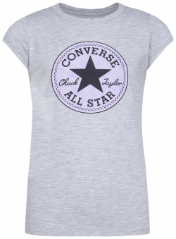 Подростковая футболка Converse 4CD385 G2H S Chuck Patch GFX T Shirt В футболке