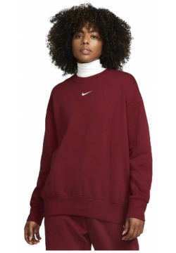 Женский свитшот Nike Style Fleece Crew DQ5733 677 M Минимум деталей и максимум
