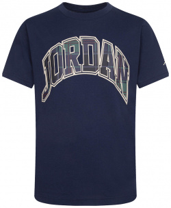 Подростковая футболка Jordan Essentials Plaid Short Sleeve Tee 95B993 695 M