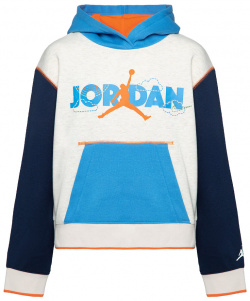 Подростковая худи Jordan Air Colorblocked Boxy Fleece 45B757 W67 XL
