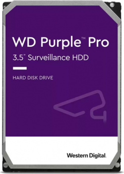 Жесткий диск 18TB SATA 6Gb/s Western Digital WD181PURP Purple Pro Surveillance 3 5" 7200rpm 512MB