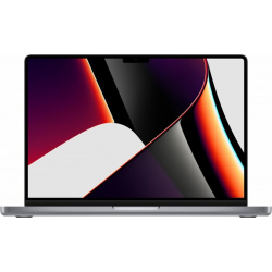 Ноутбук Apple MacBook Pro 16" MK1A3  Z14V_ Z14W_ M1 Max chip with 10 core CPU and 32 GPU 32GB 1TB SSD space grey клавиатура русская (грав ) 16