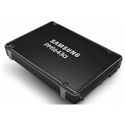 Накопитель SSD 2 5 Samsung MZILT3T8HBLS 00007 PM1643a 3 84TB SAS 12Gb/s 2100/2000MB/s IOPS 450K/90K MTBF 2M