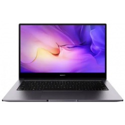 Ноутбук Huawei MateBook D 14 53013XFQ i5 12450H/8GB/512GB SSD/ UHD Graphics/14" FHD IPS/WiFi/BT/Cam/NoOs/space gray