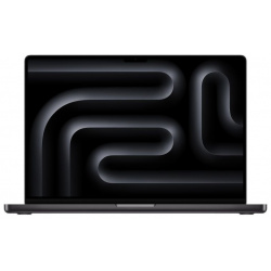 Ноутбук Apple Macbook Pro 16 (2023) (MRW13LL/A) M3 chip with 12‑core CPU and 18‑core GPU  18GB 512GB SSD Space Black клав русская (грав ) MRW13