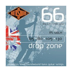 RS66LH BASS STRINGS STAINLESS STEEL ROTOSOUND 