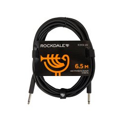 IC002 20 ROCKDALE Гитарный кабель с разъёмами TS моно для небалансных соединений