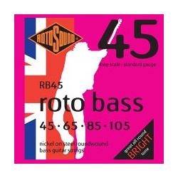 RB45 NICKEL (UNSILKED) 45 65 85 105 ROTOSOUND Струны для басгитары